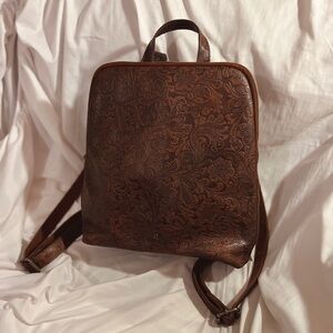 Wild West Leather Backpack Purse
